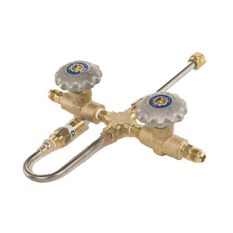 Liquid Nitrogen Tee Manifold