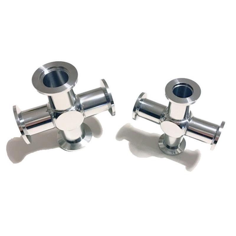 Vacuum KF Cross